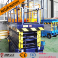 12 m china supplier CE cheap mobile hydraulic foot pump scissor lift table platform scissor lift